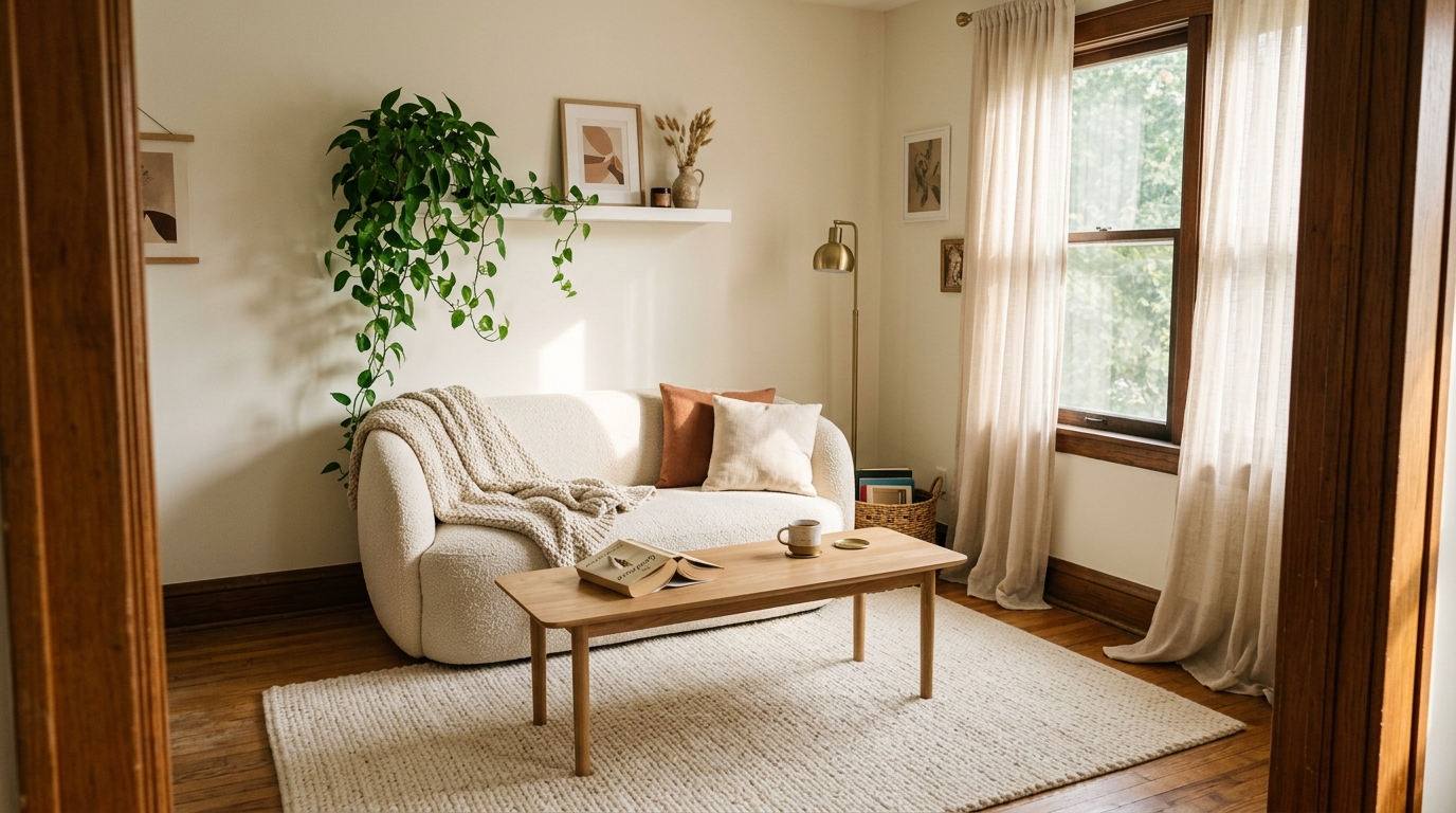 12 Small Living Room Ideas That Will Make Your Space Feel So Much Bigger